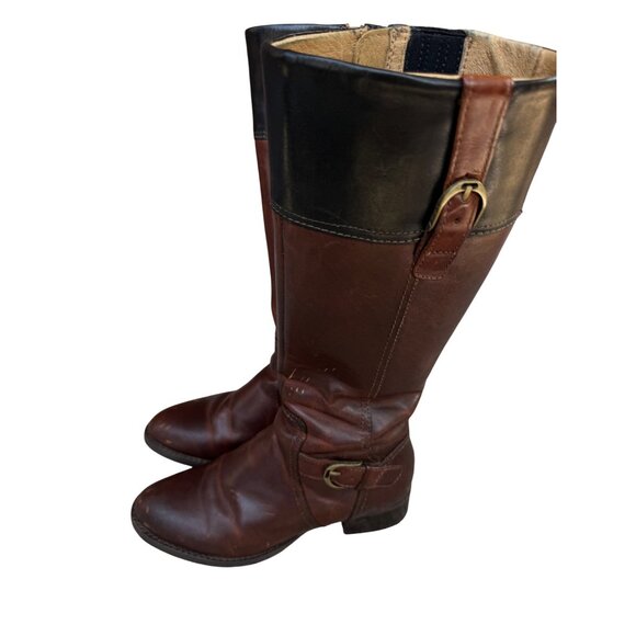 Ariat Leather Women's Size 6B Knee-High Riding Boots Brown & Black - Picture 4 of 14